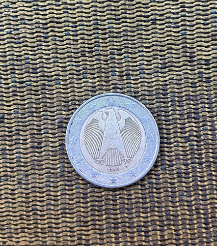 Moneta due euro rara - due, della