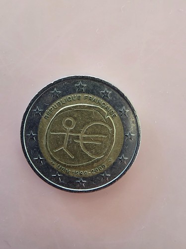 Moneta due euro francese - due, 2
