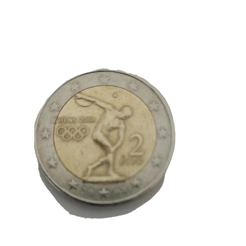Moneta due euro rara - due,