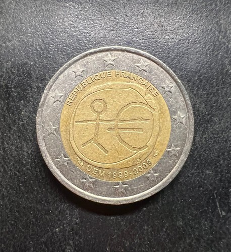 Moneta due euro francia - euro,