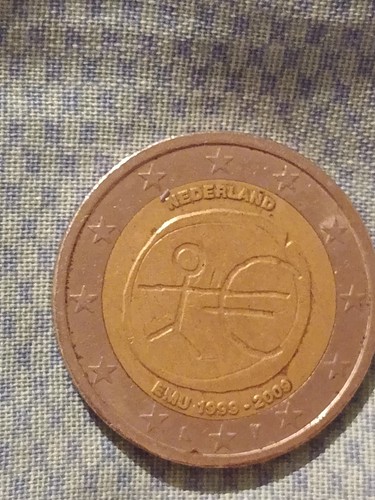 Moneta due euro nederland - da,