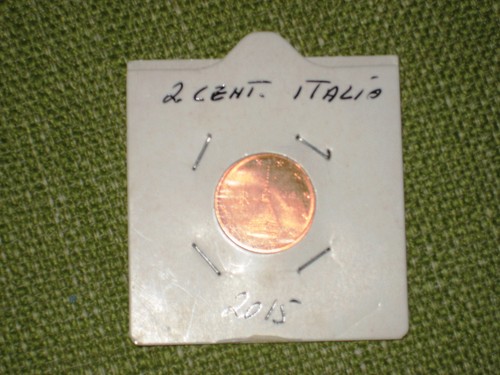 Due cent euro italia - due',
