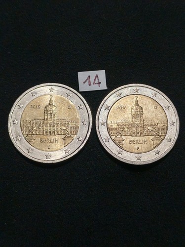 Moneta due euro - euro, germania