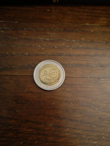 Moneta due euro germania rara - due,