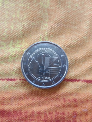 Moneta due euro - due, rara