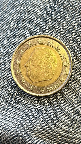 Moneta due euro rara - moneta,