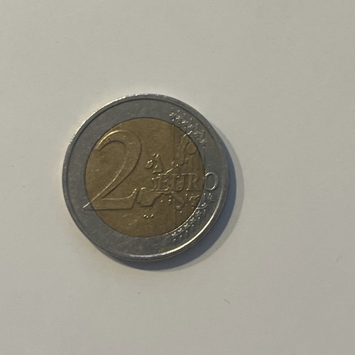 Moneta due euro - due,