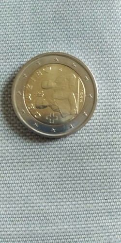 Moneta due euro grazie