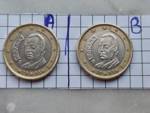 Rara moneta euro spagna - rara, 1
