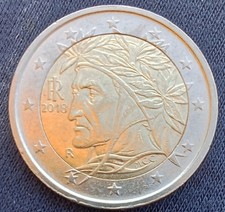 MONETA DA 2 DUE EURO DANTE