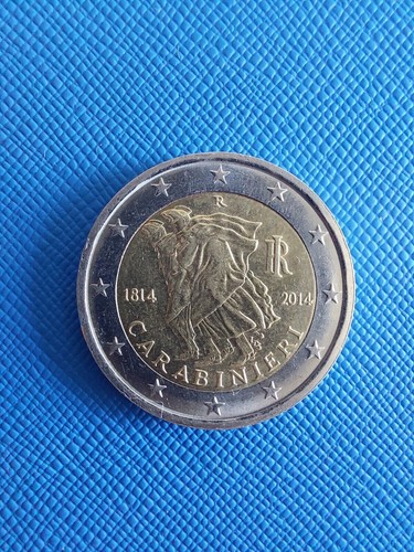 Moneta due euro rara - due,