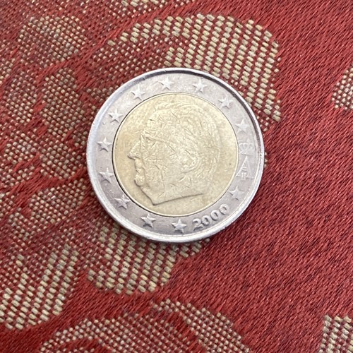 Moneta due euro rara - due,