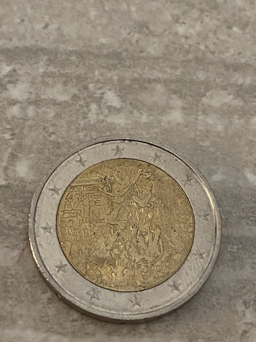 Moneta due euro rara - rara,
